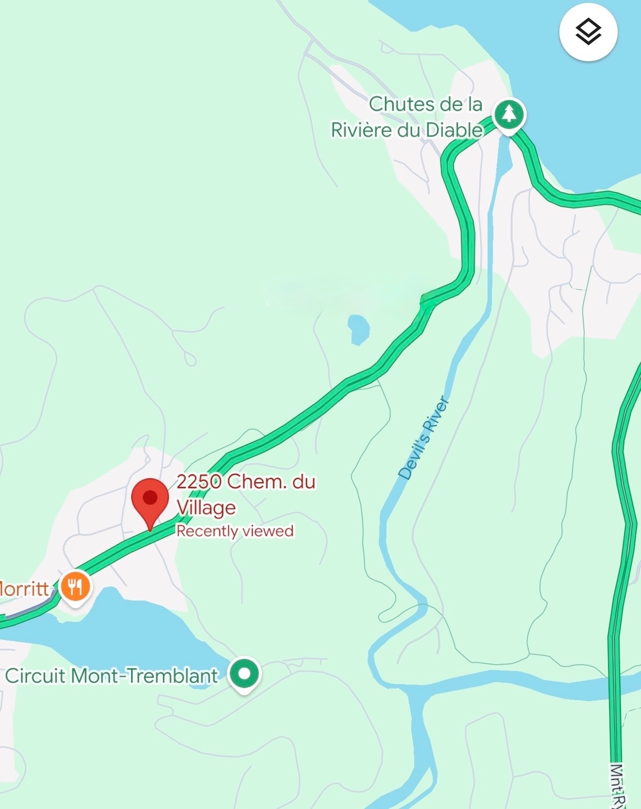 Plan du domaine Le Champery