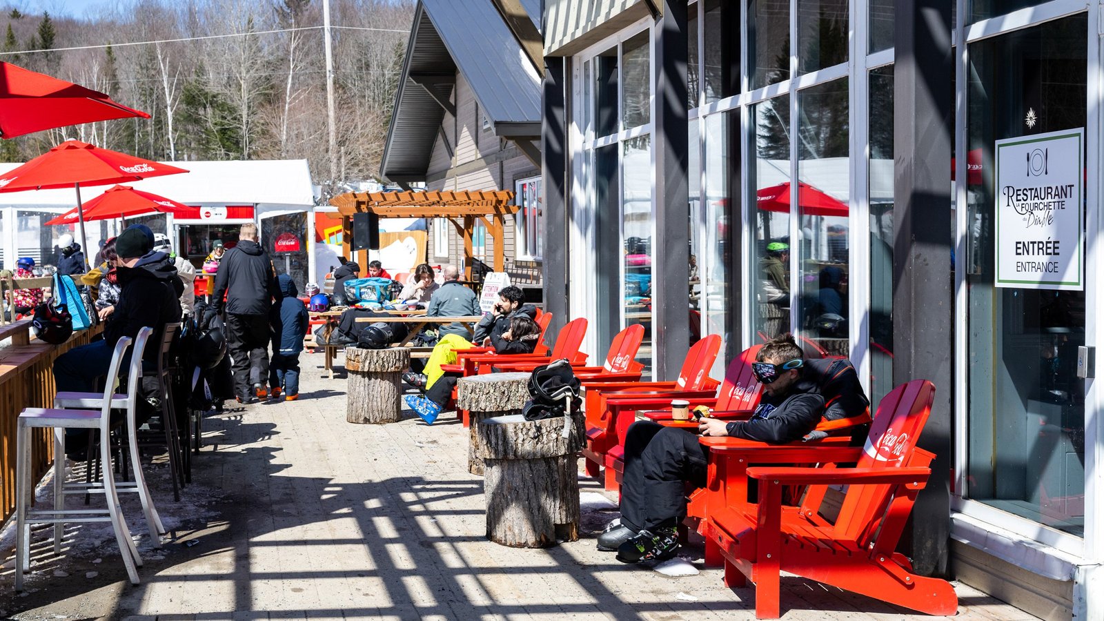 La Fourchette du Diable - versant Nord Mont-Tremblant