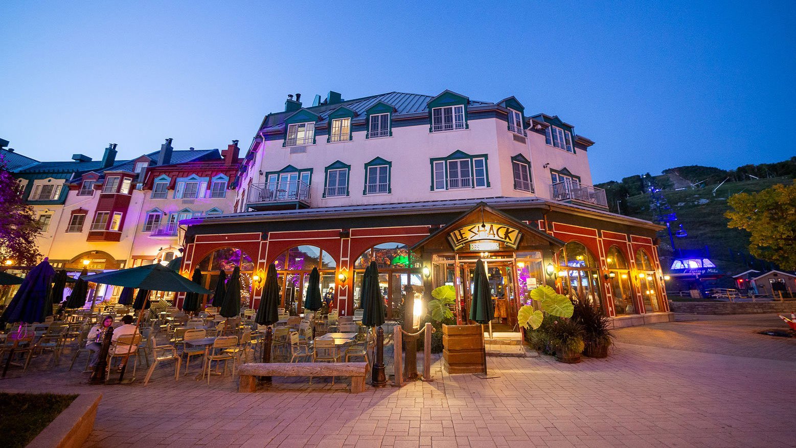 Le Shack Mont-Tremblant - terrasse extérieure