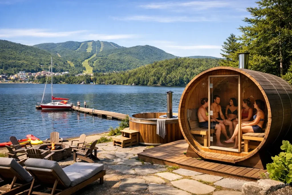 Mont Tremblant Sauna Rental for Groups