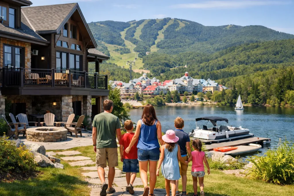 Where to Stay in Mont Tremblant With a Large Family